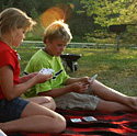 Camp in your own back yard at Garrett's Landing